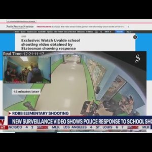 Uvalde School Shooting: New surveillance video shows police response | LiveNOW from FOX