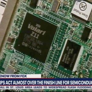 Semiconductor chip bill passes hurdle in Senate, final vote expected later this week | LiveNOW from