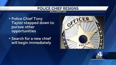 Williamston police chief resigns to pursue other opportunities, mayor confirms