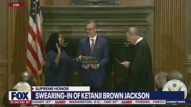 Ketanji Brown Jackson sworn-in as Supreme Court justice | LiveNOW from FOX