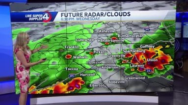 Timing for rain ahead