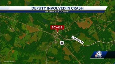 Upstate deputy involved in crash, dispatch says