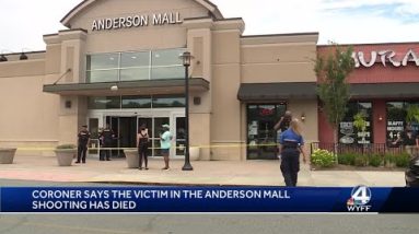 Victim in Anderson Mall shooting dies, coroner says