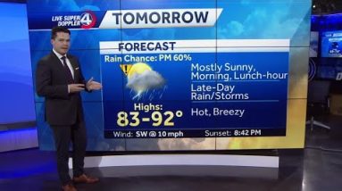 Videocast: Hot and Stormy Most of the Week
