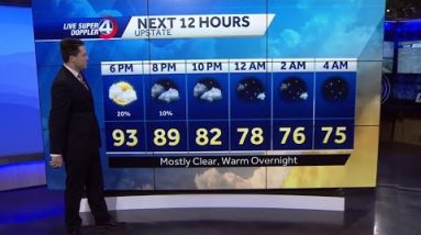 Videocast: Hot Sunday, Stray Storms Possible