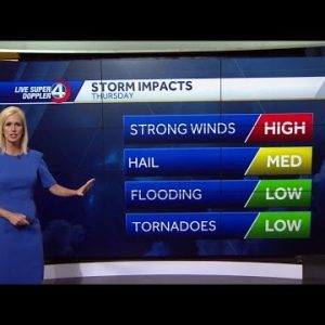 Videocast: More storms today