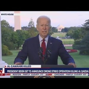 Pres. Biden announces top Al-Qaeda leader killed in drone strike | LiveNOW from FOX
