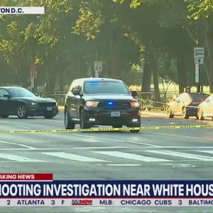 3 in custody after shooting reported near The White House