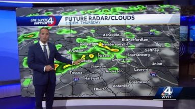 Afternoon storms through Thursday