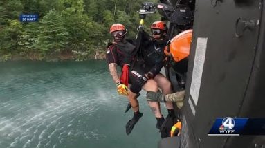 Agencies join together for rescue training