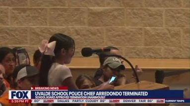 'Turn in your badge' Uvalde school police chief Pete Arredondo fired | LiveNOW from FOX