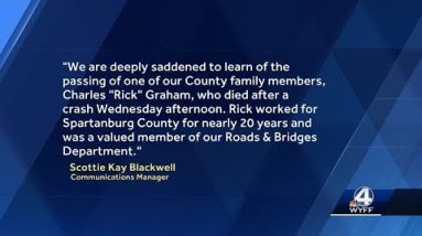Coroner identifies Spartanburg County employee killed in crash involving deputy