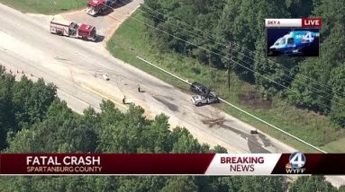 Deputy involved in deadly crash, Spartanburg County coroner says