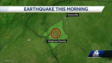 Earthquake hits Anderson County, USGS says