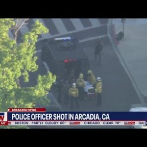Police officer shot in Arcadia, suspect barricaded: NEW DETAILS | LiveNOW from FOX