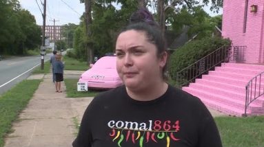 Greenville church painted pink overnight