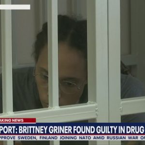 Brittney Griner found guilty in Russia, sentenced to 9 years for marijuana possession | LiveNOW
