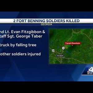 Names released of soldiers killed in Georgia weather-related training incident