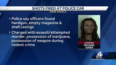 Man fires shots at Upstate police patrol car, chief says