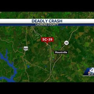 Motorcyclist dies in crash in Laurens County