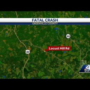 Motorcyclist killed in crash in Greenville County