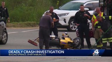 Motorcyclist killed in Spartanburg County crash, troopers say