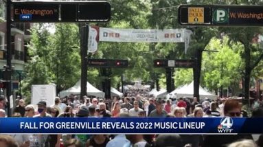 Musical acts for Fall for Greenville announced