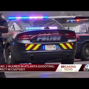 Woman arrested after 2 killed, 1 injured in Midtown Atlanta shooting, police say