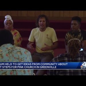 Ron Rallis lets community decide what is next for the Greenville church painted pink