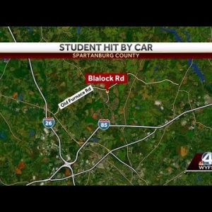 High school student hit by car while walking home from school, officials say