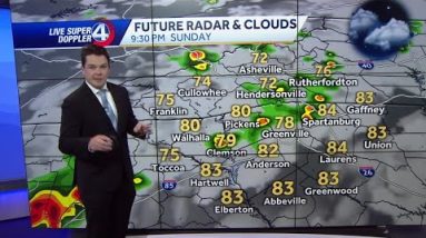 Videocast: Showers Tonight and Tomorrow
