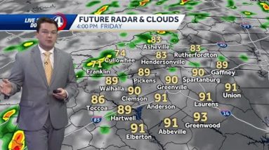 Weekend impact days bring afternoon storms