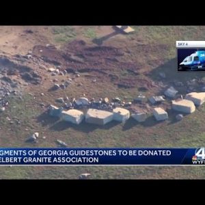 What's left of Georgia Guidestones to get new home