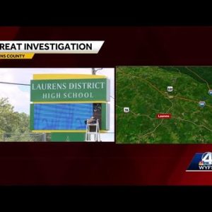Threat at Laurens District 55 High School was 'initiated by a student with the intent of it being...
