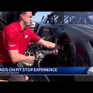 WYFF News 4 team gets behind-the-scenes NASCAR experience as Cup Series Playoffs begin
