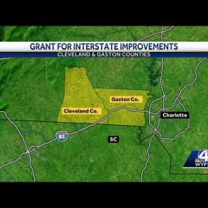 $100 million federal grant for I-85