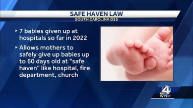 7 SC babies surrendered under Safe Haven Law so far in 2022