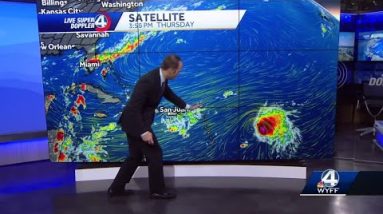 90s return' Tracking Fiona
