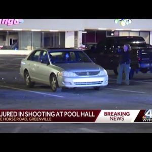 Several men injured in shooting at Greenville County pool hall, deputies say