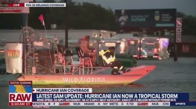 Dramatic rescues after Hurricane Ian causes massive flooding & destruction