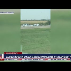 Canadian mass stabbing suspect dies after capture by police | LiveNOW from FOX