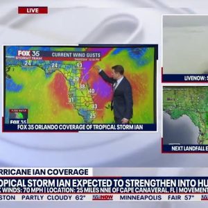 LIVE: Hurricane Ian updates: Now a tropical storm as it crosses Florida | LiveNOW from FOX