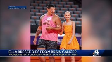Clemson's Bryan Bresee's sister dies of brain cancer