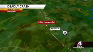 Driver dead after crash in Laurens County, troopers say