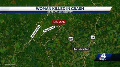 Driver dead following crash in Greenville County, troopers say
