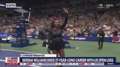 'You got me here' Serena thanks fans & family in emotional interview after U.S. Open loss