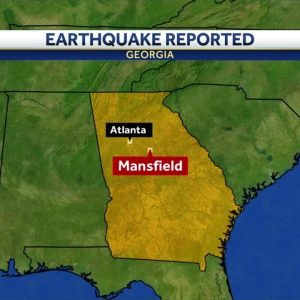 Earthquake reported in Georgia