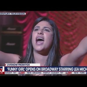 Lea Michele meets with Broadway fans after 'Funny Girl' opening | LiveNOW from FOX