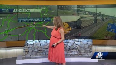 Friday commute stalled after crash on I-85 in Cherokee County
