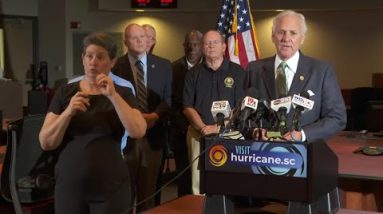 Gov. Henry McMaster holds briefing on Hurricane Ian